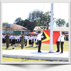 Administrador Tékniku ANC, Sr. Novelino dos Santos partisipa iha Serimónia Komemorasaun Tinan 50 Proklamasaun Independénsia Unilateral RDTL